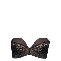 Glamour Perfect Strapless Bra Rintaliivit Musta WONDERBRA