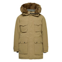 Reidar Usx Parka 3 Parka Takki Beige Didriksons