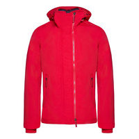 Tech Hood Pop Zip Windcheater Ohut Takki Punainen Superdry