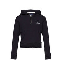 D1. Gant Script Half Zip Hoodie Huppari Sininen GANT