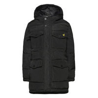 Heavyweight Pocket Longline Puffer Navy Blazer Parka Takki Musta Lyle & Scott Junior