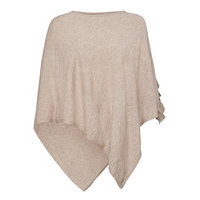 Odettecr Poncho Sadeviitta Poncho Sadevaatteet Beige Cream