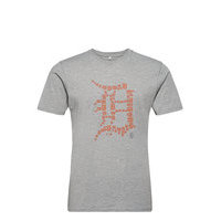 Detroit Tigers Infill Core Graphic T-Shirt T-shirts Short-sleeved Harmaa Fanatics