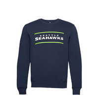 Seattle Seahawks Coach Core Graphic Crew Sweatshirt Svetari Collegepaita Sininen Fanatics