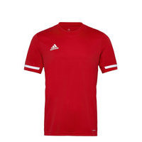 Team 19 Short Sleeve Jersey T-shirts Football Shirts Punainen Adidas Performance, adidas Performance