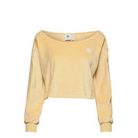 Sweater W Svetari Collegepaita Keltainen Adidas Originals, adidas Originals