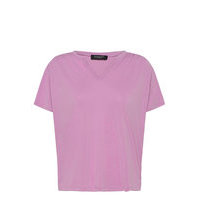 Sxcramer Top Ss T-shirts & Tops Short-sleeved Vaaleanpunainen Soaked In Luxury, Soaked in Luxury