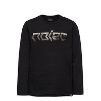 Tsilyws Ml T-Shirt T-shirts Long-sleeved T-shirts Musta Diesel