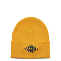 Cap Accessories Headwear Beanies Keltainen Replay