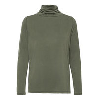 Slcoda Blouse Ls T-shirts & Tops Long-sleeved Vihreä Soaked In Luxury, Soaked in Luxury
