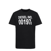 Tdiego001978 T-Shirt T-shirts Short-sleeved Musta Diesel