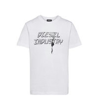 Tdiegoj25 T-Shirt T-shirts Short-sleeved Valkoinen Diesel