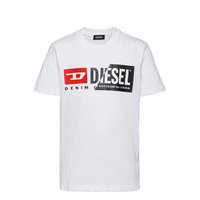 Tdiegocuty T-Shirt T-shirts Short-sleeved Valkoinen Diesel