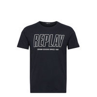 T-Shirt 0 T-shirts Short-sleeved Sininen Replay