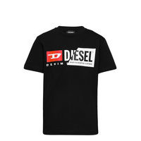 Tdiegocuty T-Shirt T-shirts Short-sleeved Musta Diesel