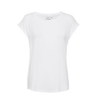 U1520, Jersey Tee S/S T-shirts & Tops Short-sleeved Valkoinen Saint Tropez