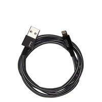Charger Cable Iph A-Z Matkapuhelintarvikkeet/covers Chargers & Cables Musta Design Letters