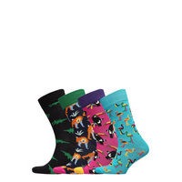 Animal Gift Box Underwear Socks Regular Socks Monivärinen/Kuvioitu Happy Socks