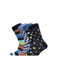 Navy Gift Box Underwear Socks Regular Socks Sininen Happy Socks