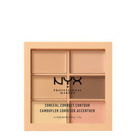 3c Palette - Conceal, Correct, Contour Contouring Varjostus Meikki NYX PROFESSIONAL MAKEUP