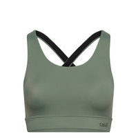 Crossback Sports Bra Lingerie Bras & Tops Sports Bras - ALL Vihreä Casall