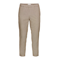 Pilou Small Checked Pants Rennot Housut Arkihousut Beige Casual Friday