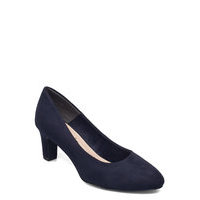 Woms Court Shoe Shoes Heels Pumps Classic Sininen Tamaris