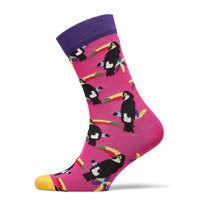 Toucan Sock Underwear Socks Regular Socks Vaaleanpunainen Happy Socks