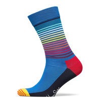 Half Stripe Sock Underwear Socks Regular Socks Sininen Happy Socks
