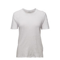 Ninja Linen T-shirts & Tops Short-sleeved Valkoinen RODEBJER