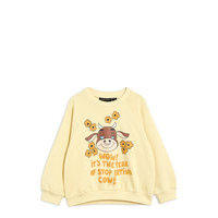 Wow Cow Sp Sweatshirt Svetari Collegepaita Keltainen Mini Rodini