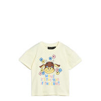 Wow Cow Sp Tee T-shirts Short-sleeved Keltainen Mini Rodini