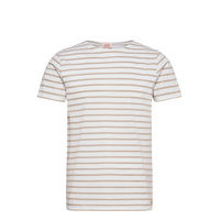 Original Breton Striped Shirt T-shirts Short-sleeved Valkoinen Armor Lux