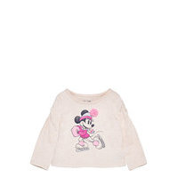 Babygap | Disney Scrunched Graphic T-Shirt T-shirts Long-sleeved T-shirts Vaaleanpunainen GAP