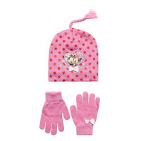 Set 2 Pcs Multi Hat And Gloves Accessories Winter Accessory Set Vaaleanpunainen Disney