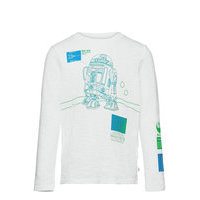 Gapkids | Starwars&#153; Graphic T-Shirt T-shirts Long-sleeved T-shirts Valkoinen GAP