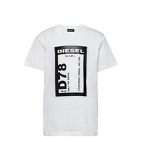 Tfull78 T-Shirt T-shirts Short-sleeved Valkoinen Diesel