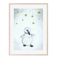 Poster The Beautiful Duckling 30x40 Home Kids Decor Posters Monivärinen/Kuvioitu That's Mine