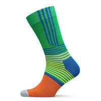 Folded Stripe Sock Underwear Socks Regular Socks Oranssi Happy Socks