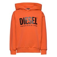 Sdivision-Logox Over Sweat-Shirt Huppari Oranssi Diesel