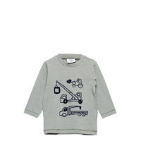 Anton - T-Shirt L/S T-shirts Long-sleeved T-shirts Harmaa Hust & Claire
