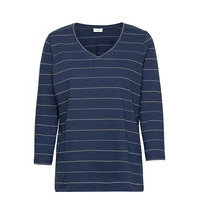 T-Shirt 3/4-Sleeve R T-shirts & Tops Long-sleeved Sininen Gerry Weber Edition