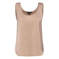 Washed Satin Tank Hihaton Pusero Paita Kulta Banana Republic