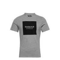 B.Intl Block Tee T-shirts Short-sleeved Harmaa Barbour
