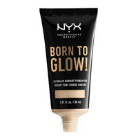 Born To Glow Naturally Radiant Foundation Meikkivoide Meikki NYX PROFESSIONAL MAKEUP