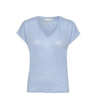Faylinn V T-Shirt T-shirts & Tops Short-sleeved Sininen InWear