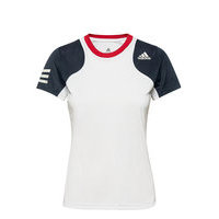 Club Tennis Tee T-shirts & Tops Short-sleeved Valkoinen Adidas Performance, adidas Performance