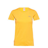 Nora Tee T-shirts & Tops Short-sleeved Keltainen Kari Traa
