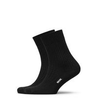 Aiden 2-Pack Socks Underwear Socks Regular Socks Musta Wood Wood