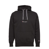 Half Zip Hooded Sweatshirt Huppari Musta Champion